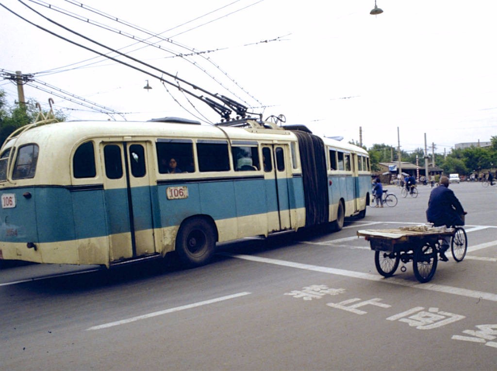 1988年,北京街头老照片