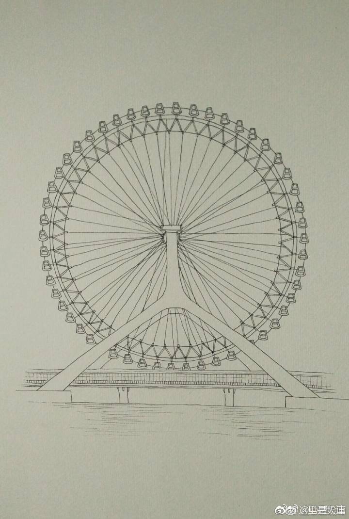 天津建筑|天津之眼|摩天轮|座舱_新浪新闻