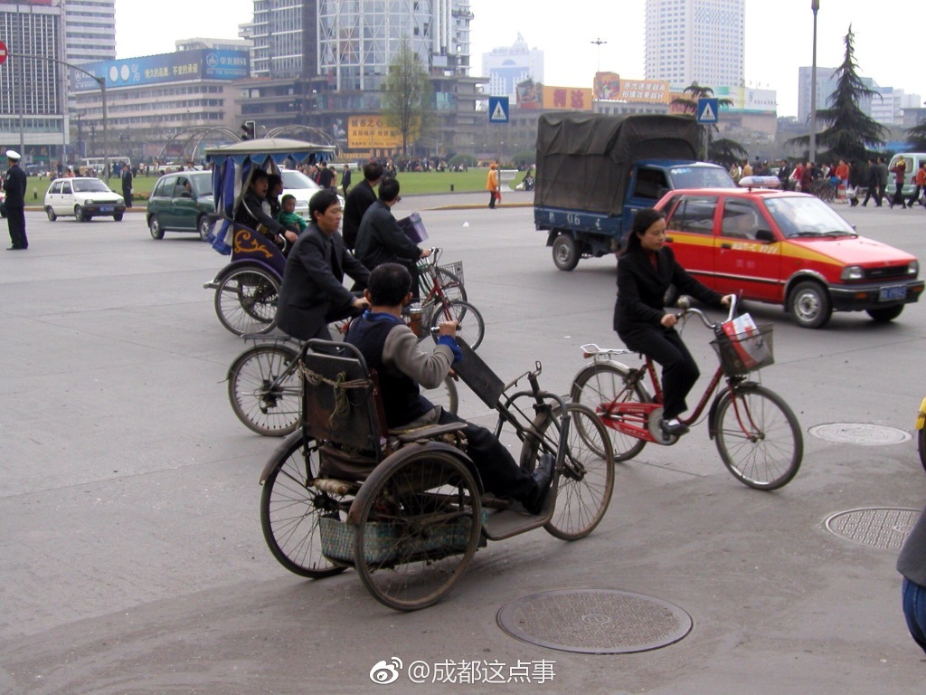 一组2001年的成都老照片