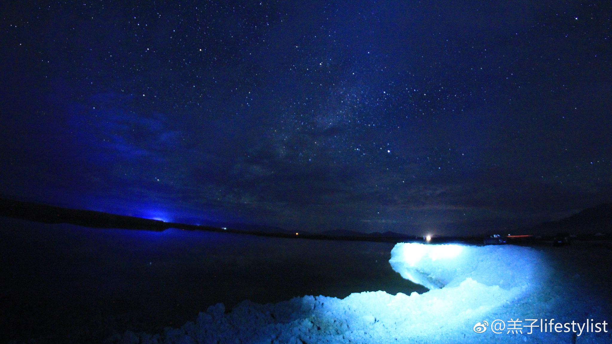 大柴旦翡翠湖的日与夜 经过大师指点拍星空的水平迅速提升