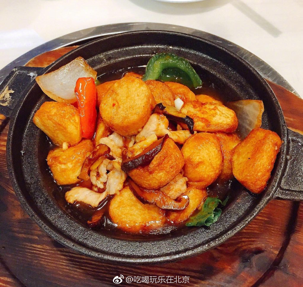 红烧日本豆腐～入口即化～炒鸡好吃!