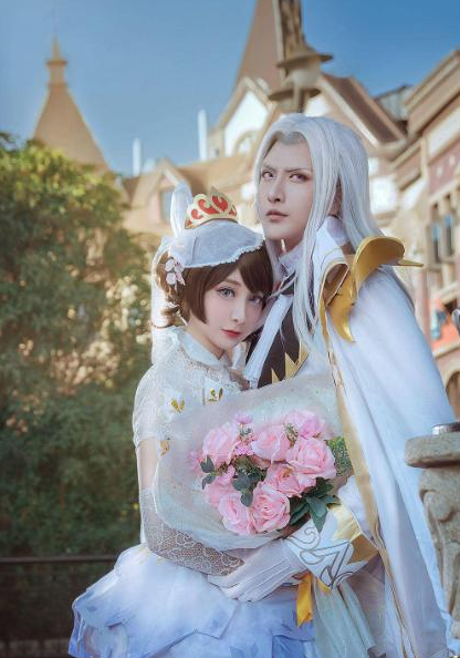 王者cos当周瑜遇上小乔也许这就是命运吧