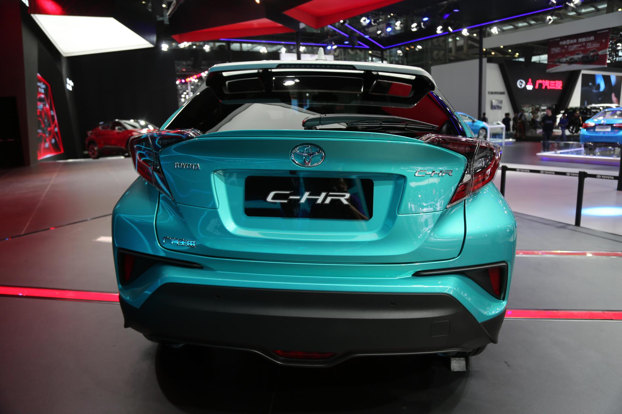 丰田tnga丰巢概念首款suvchr2018深港澳车展实拍