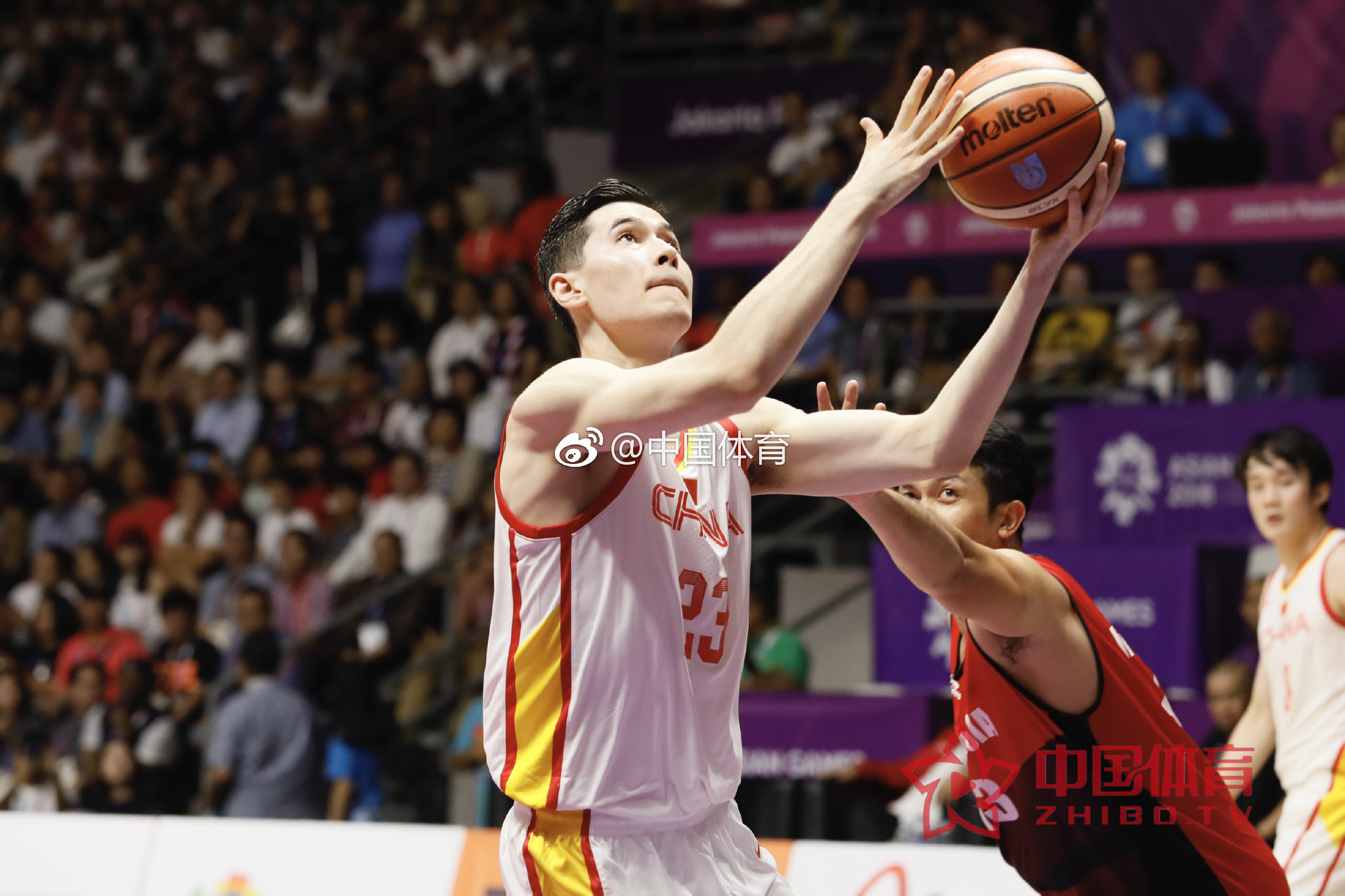 2018雅加达亚运会男篮1\/4决赛,中国男篮红队9