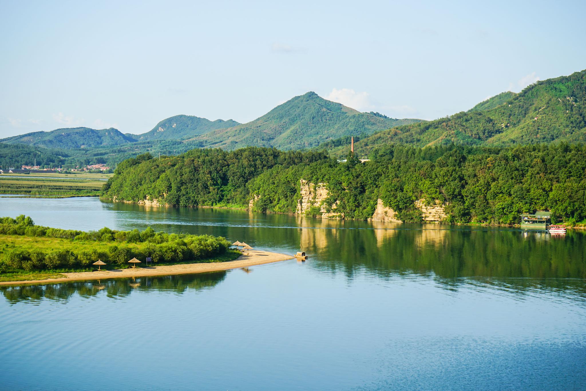 江河湖海山图片