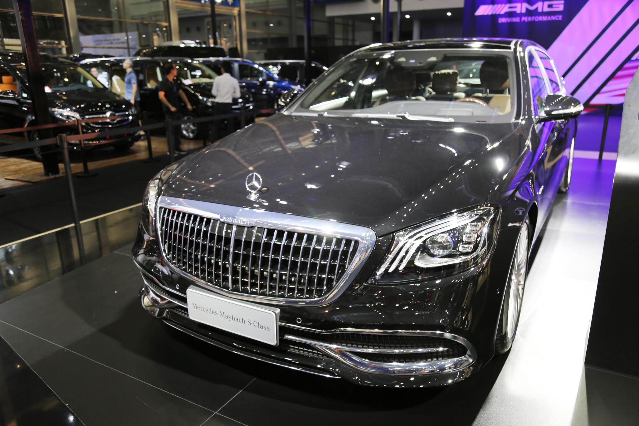 最贵奔驰轿车:梅赛德斯-迈巴赫s级,亮相深圳十一国际车展!