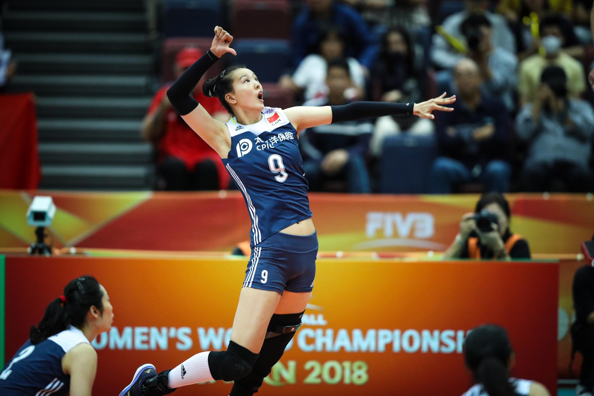 女排世锦赛中国3:1俄罗斯颜妮荣膺得分王!六强赛分组揭晓!