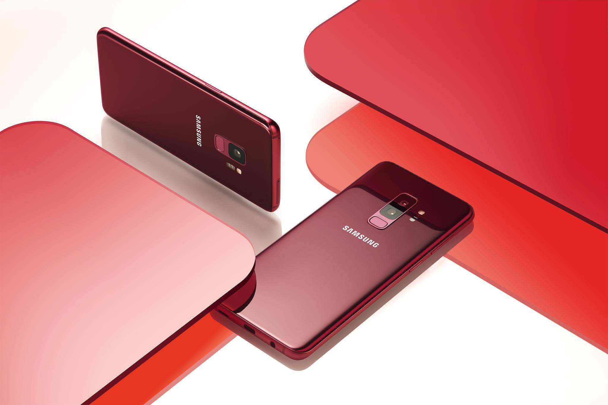 对的颜色万里挑一 三星s9勃艮第红完美诠释"她"时代新女性