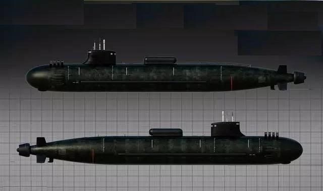 图为资深军迷设计的095型核潜艇3d想象图
