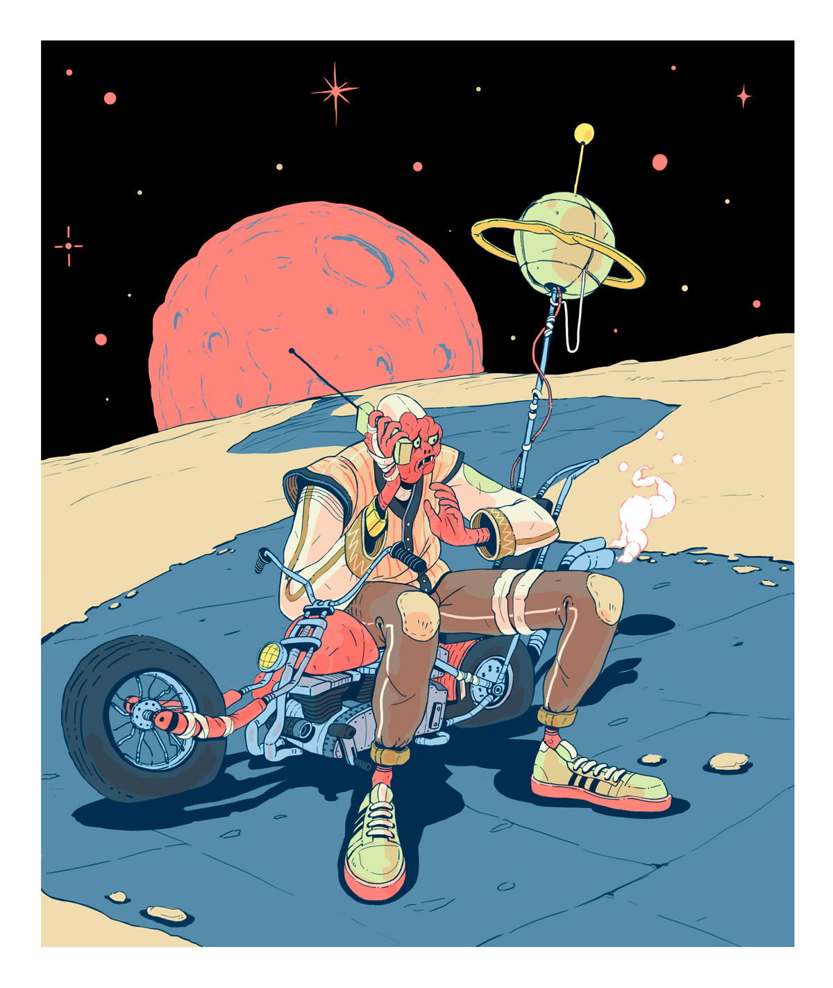 巴塞罗那插画艺术家jaybisual精选作品