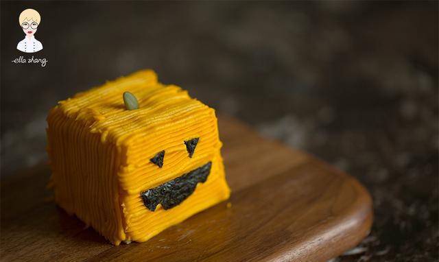 来块萌萌的"南瓜立方"