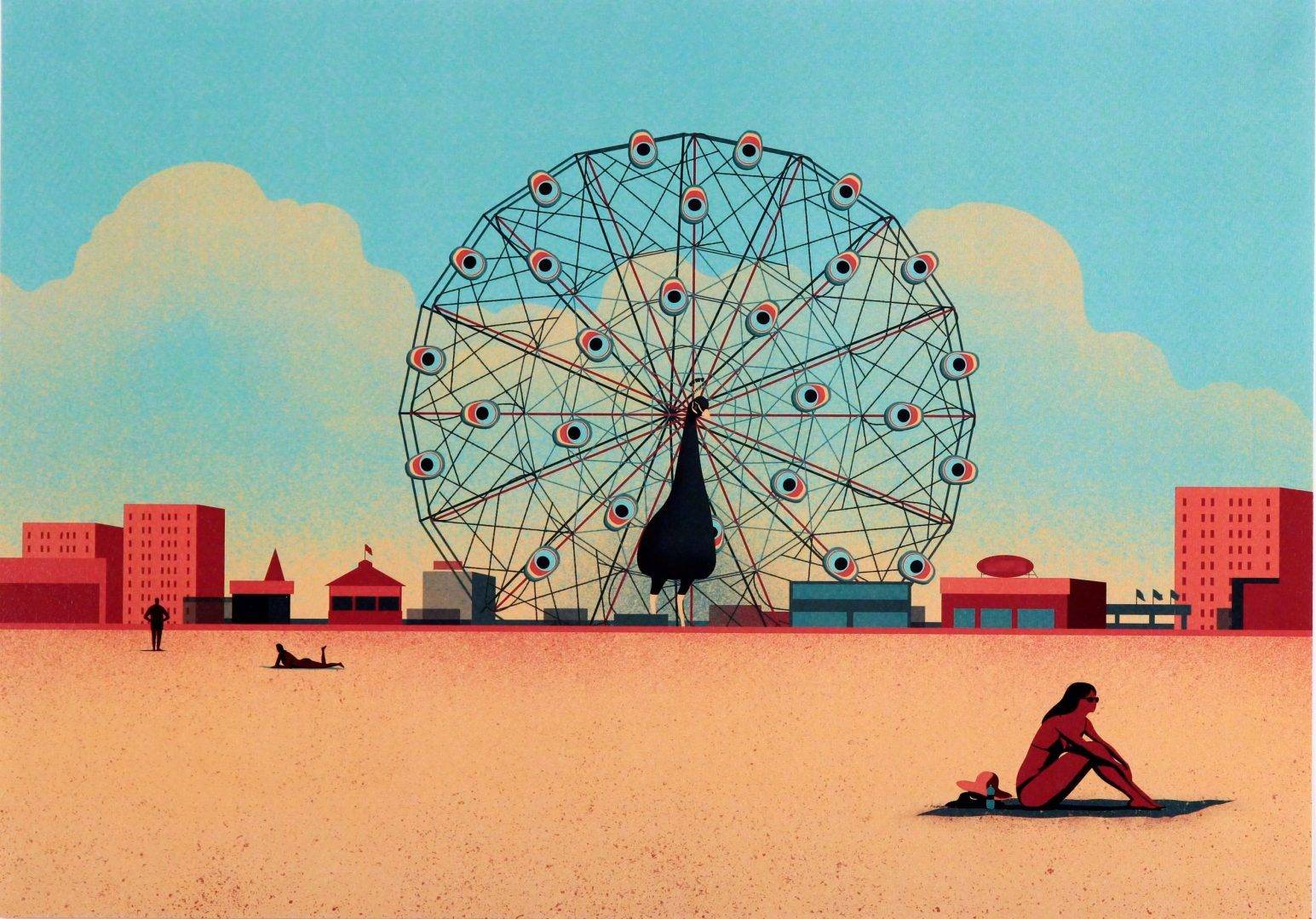 意大利插画家 davide bonazzi 绘画作品