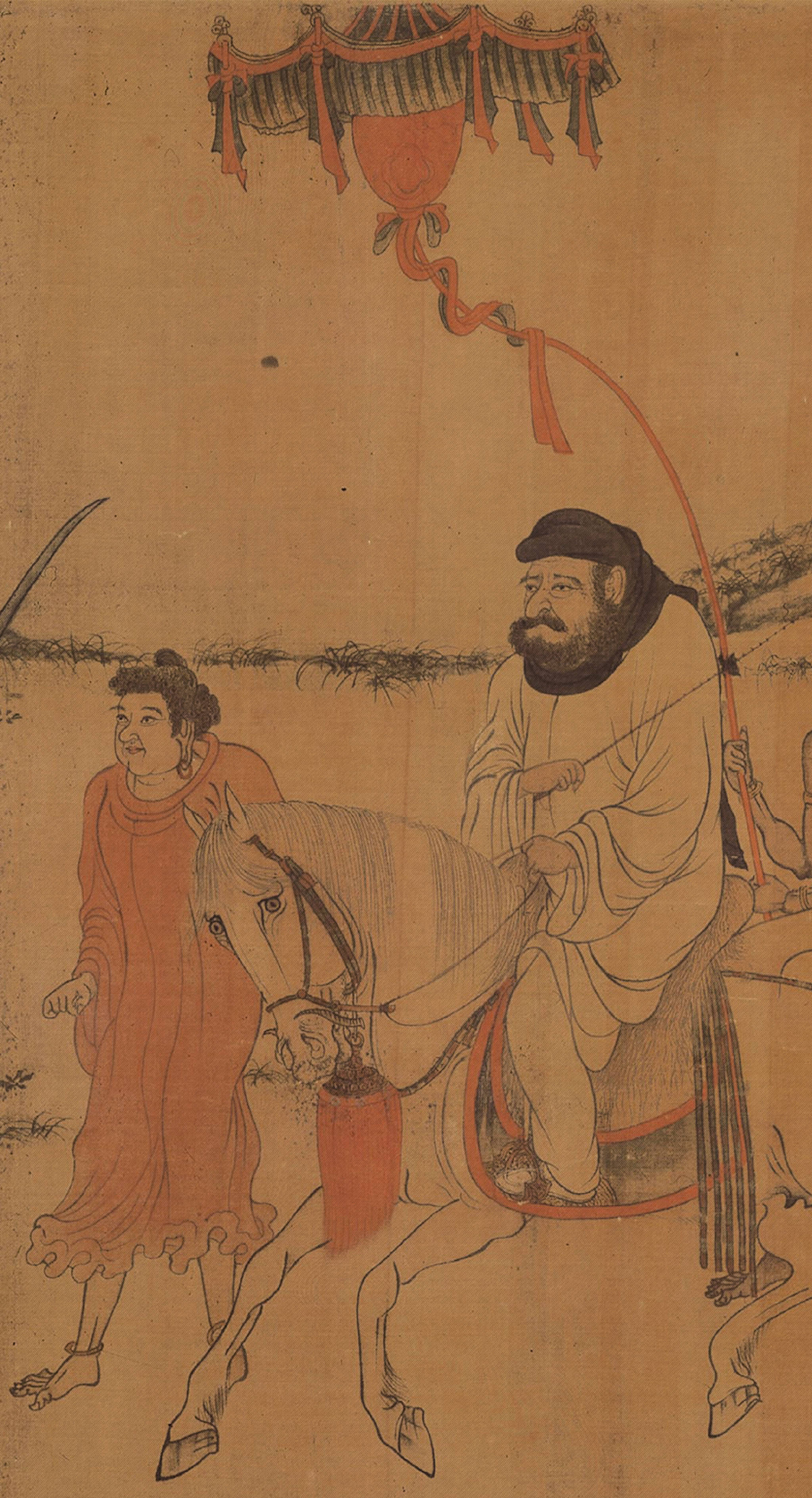 唐·阎立本《职贡图》 | 台北故宫博物院藏