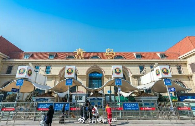 青岛站最美的火车站之一_新浪看点