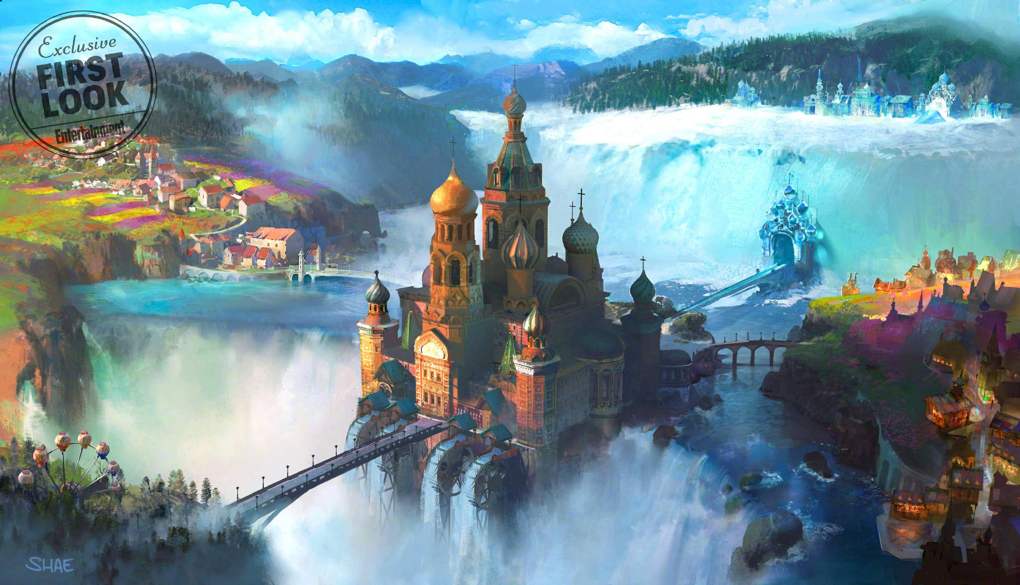 《胡桃夹子与四个王国》真人版发布四个王国的新剧照场景设计图!