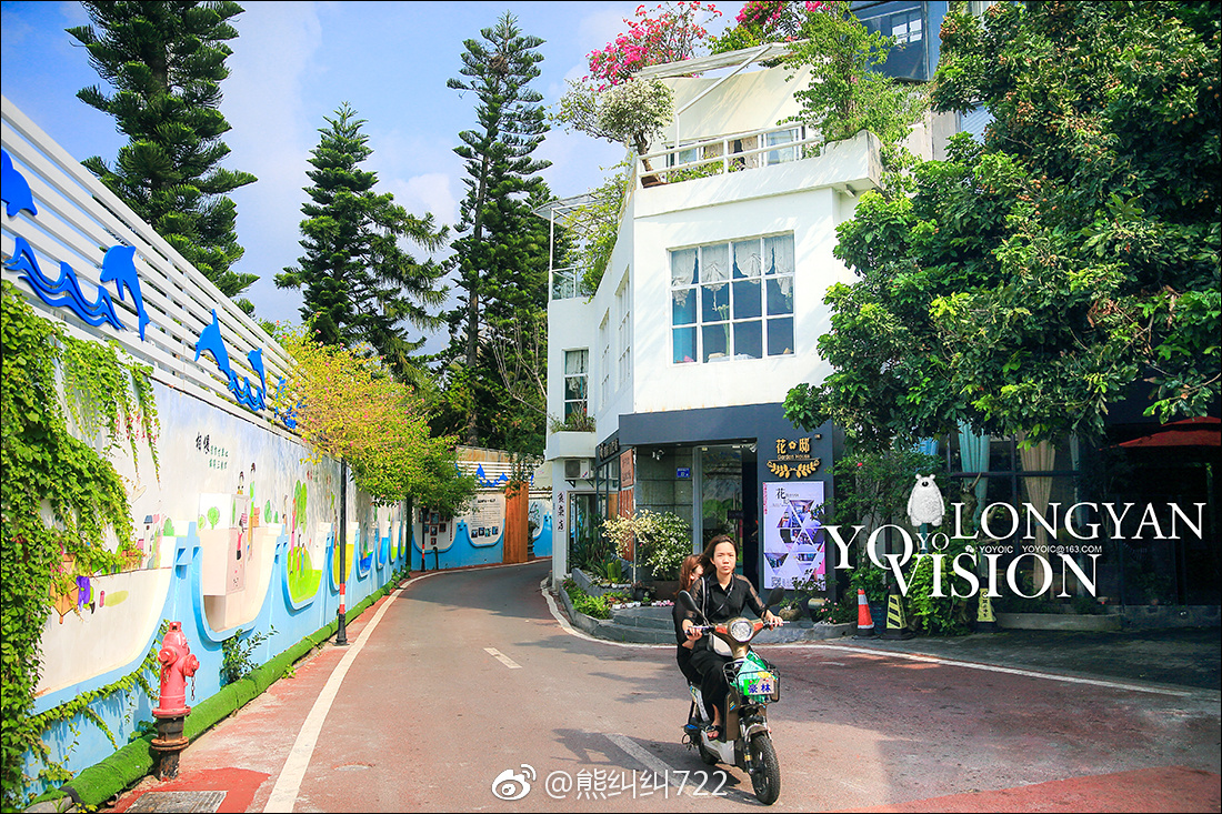 厦门黄厝村是环岛路上一个宁静的小渔村