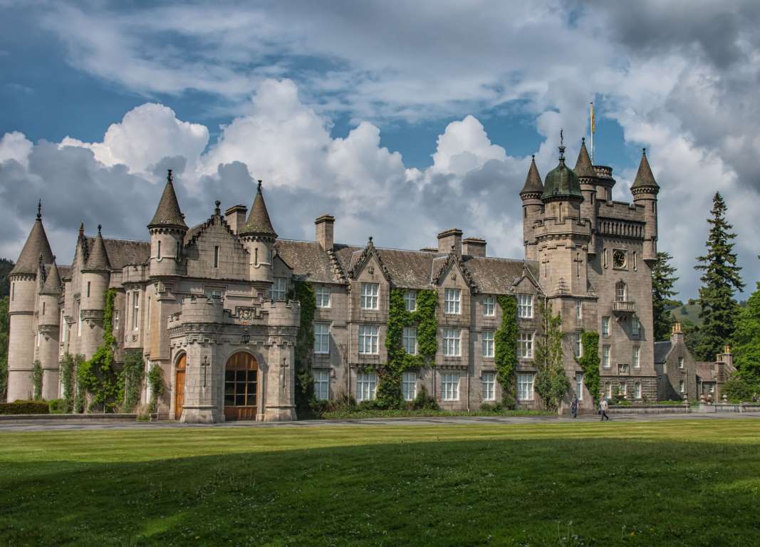 英国白金汉宫,女王在伦敦的官方住所是一座皇家宫殿.