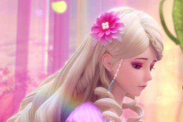 发卡跟随着石之国王荒石的召唤,我们来到了叶罗丽仙境的花海潮花圣殿