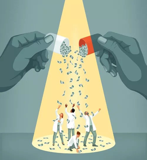 一组讽刺社会现实的插画设计,来自瑞士苏黎世的概念插画师schmitz