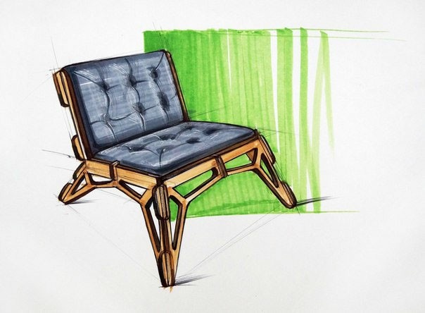 马克笔材质表现