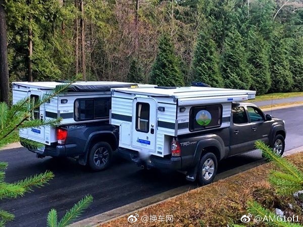 这是目前最in的玩法皮卡77背驮式房车方便拆卸