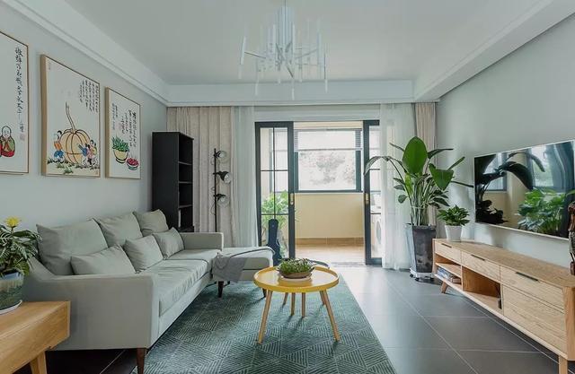 晒晒朋友家105平9万半包新房装修,这才是我们想要的生活空间!