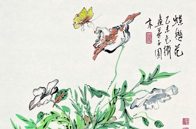 范扬花鸟画作品欣赏