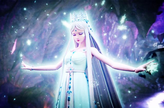 冰公主:冰雪魔法特效冰公主在精灵梦叶罗丽故事中一经出场就用美貌和
