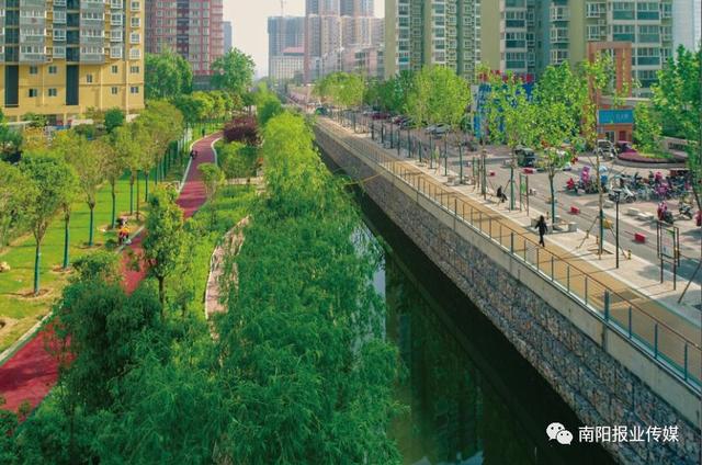 水清岸绿生活美南阳的内河治理又有新进展