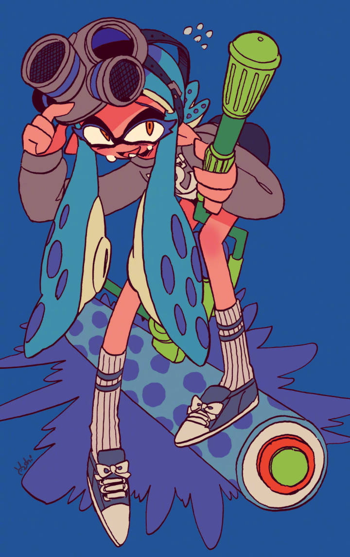 日本插画师kanekoshake绘画作品