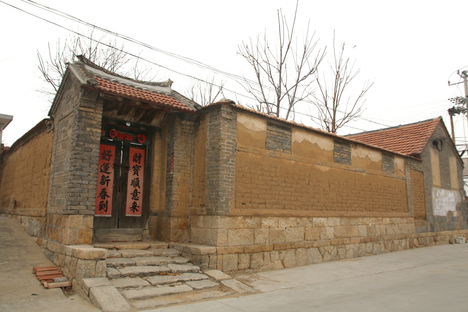 这就是真实的胶东农村,粮食放马路边无人偷