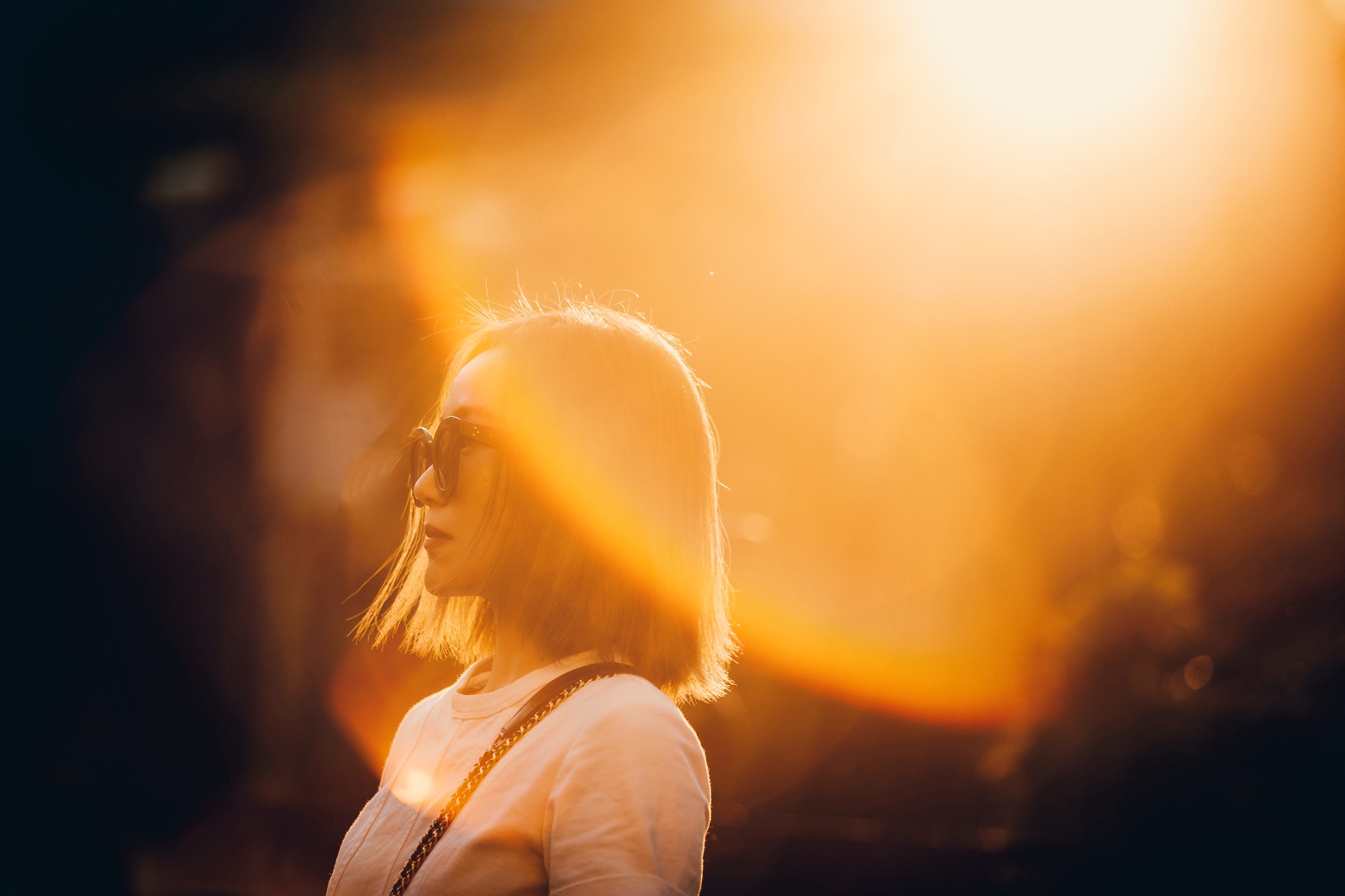 一组口味浓郁照片逆光而来