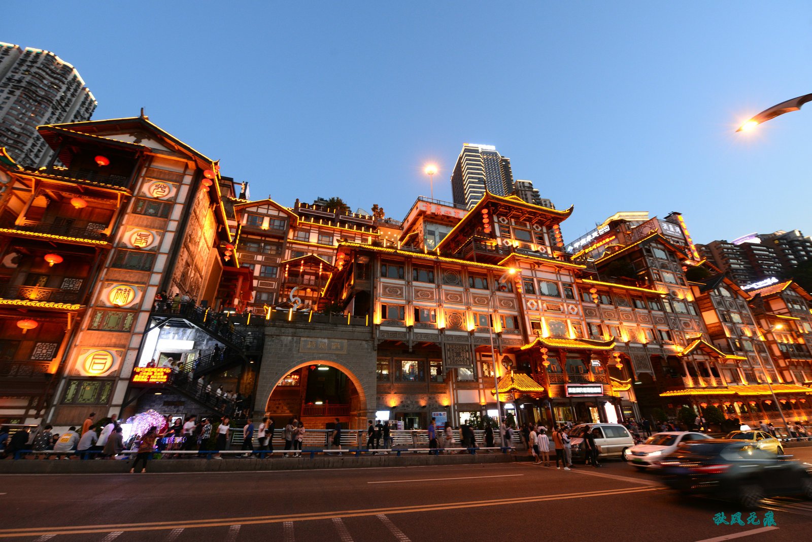 夏日初见美丽山城重庆