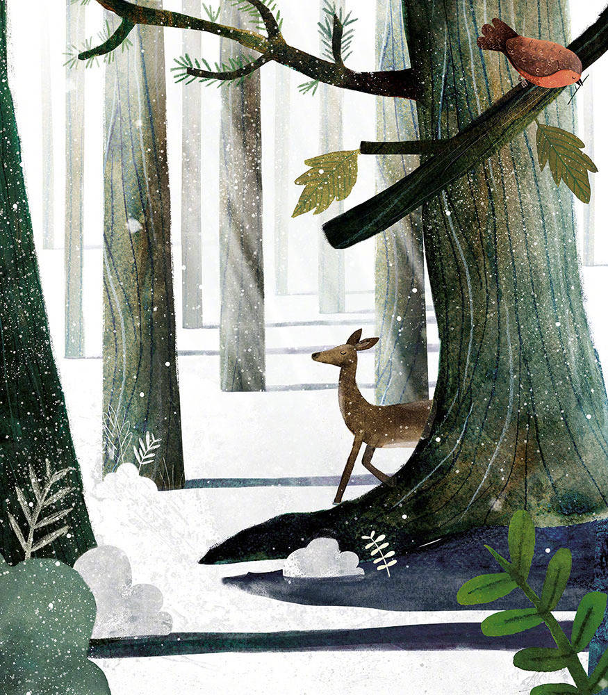 西班牙插画家 carmen saldana 绘画作品