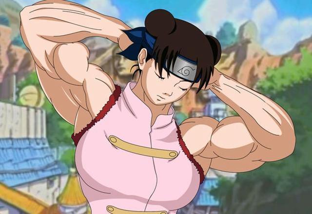 火影忍者天天最脸红的4个镜头小李乱来天天一脸娇羞