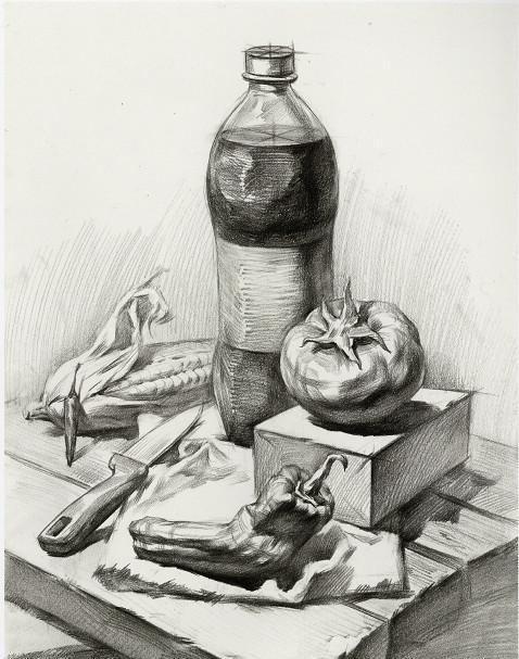 素描|瓶子组合专题__财经头条