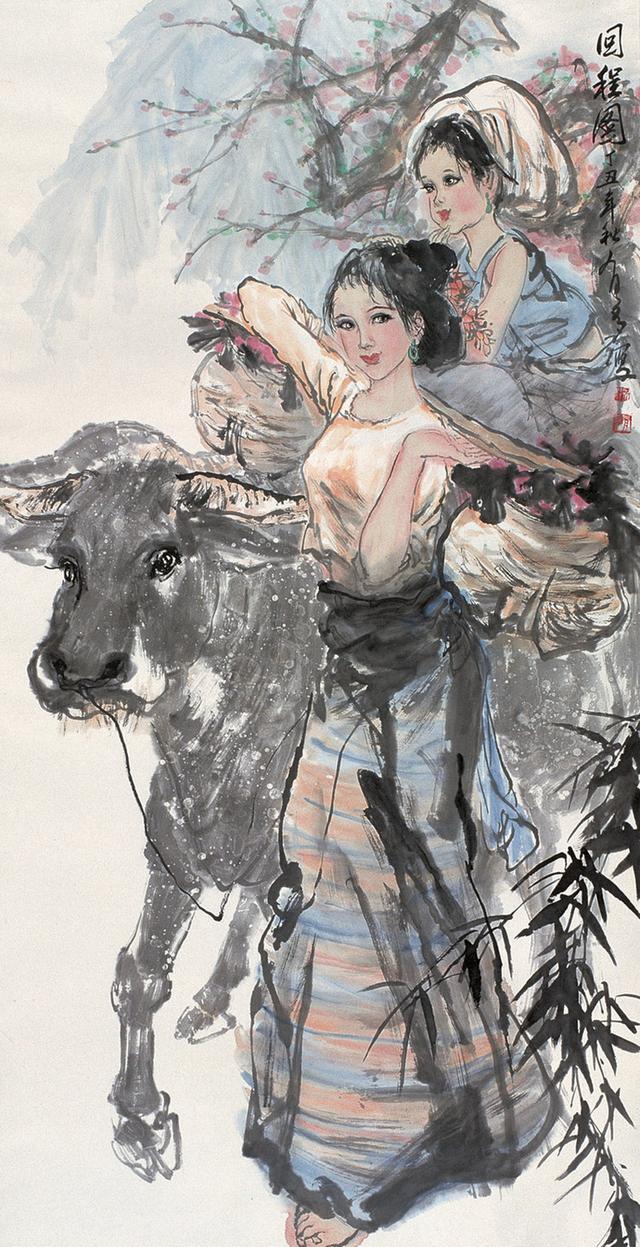 姚有多四十六幅人物作品画欣赏