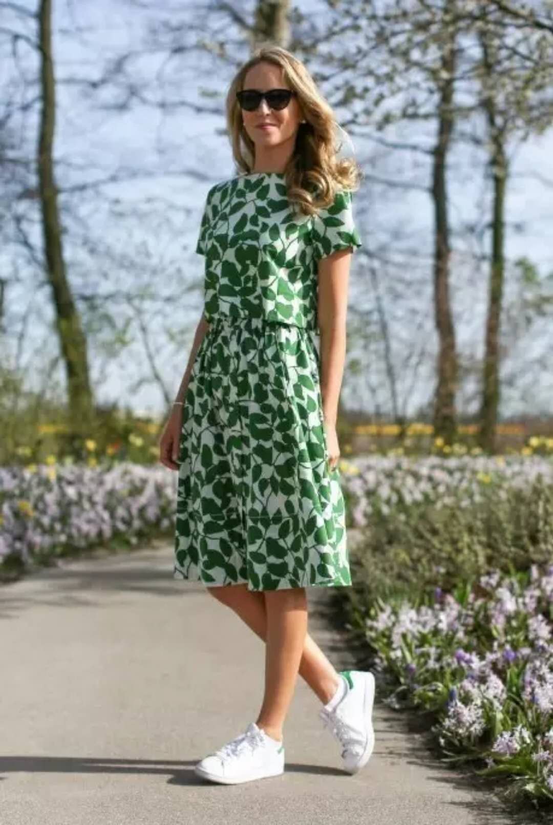 印花裙搭配套路,让你戒不掉的喜爱,快穿上它和夏季来一场约会吧