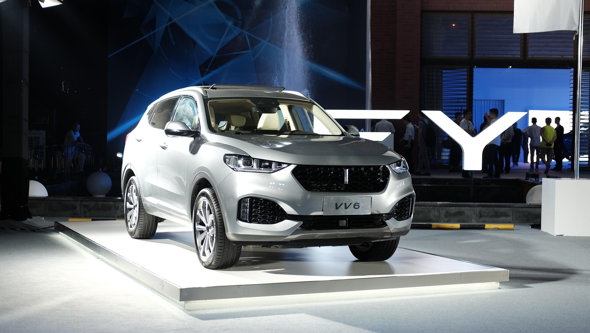 wey vv6上市,14.8-17.5万,2.0t发动机,双离合变速箱