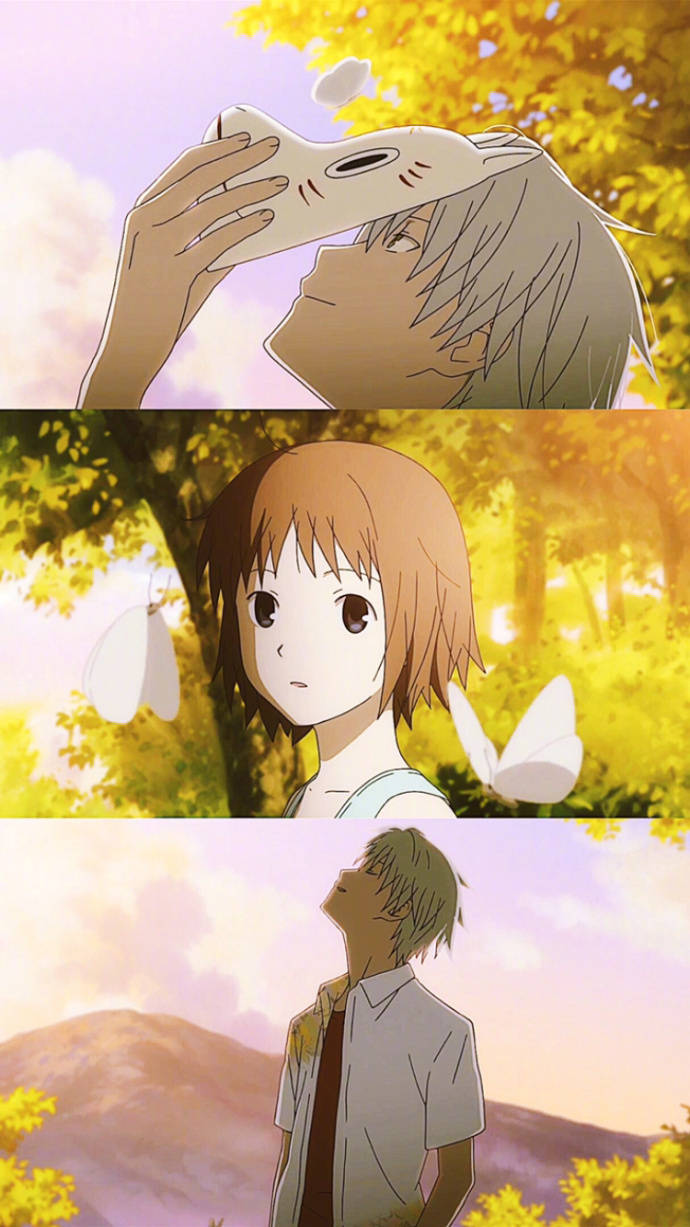 今天要分享的电影是一部动画片——《萤火之森》