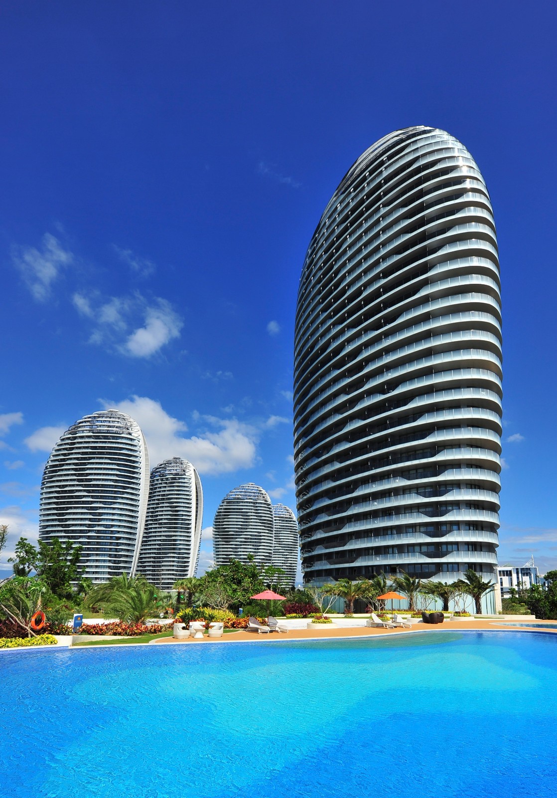 三亚凤凰岛度假酒店美图赏析这里是三亚的城市地标