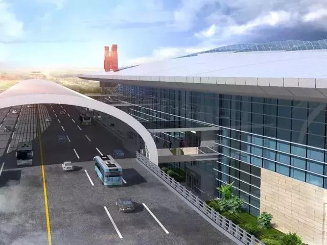 南通新机场航站楼,机场大道施工进展曝光!预计明年就能投入使用