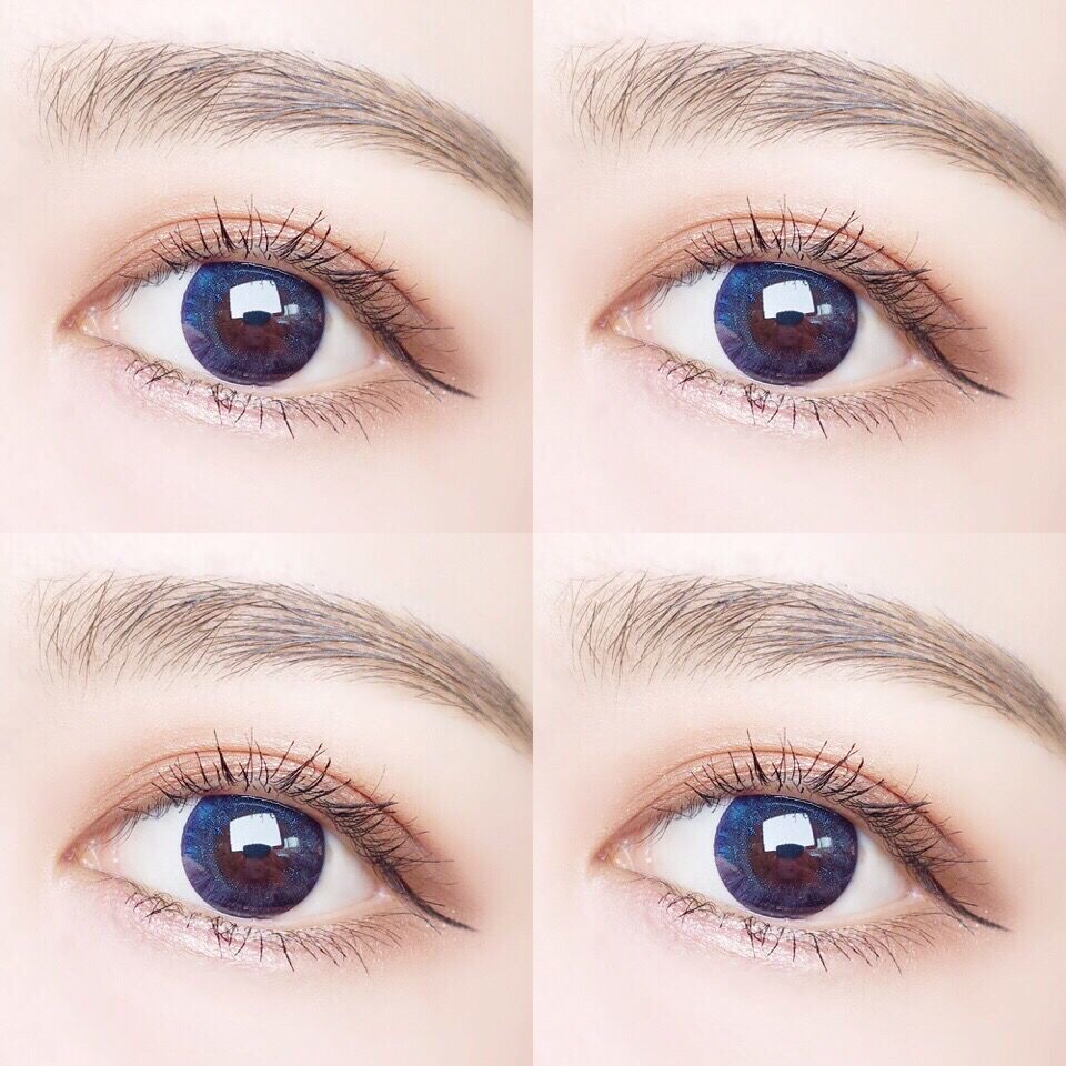 珠光金粉款 扩瞳效果刚刚好 硅水凝胶锁水保湿 高舒适度无感佩戴_新浪