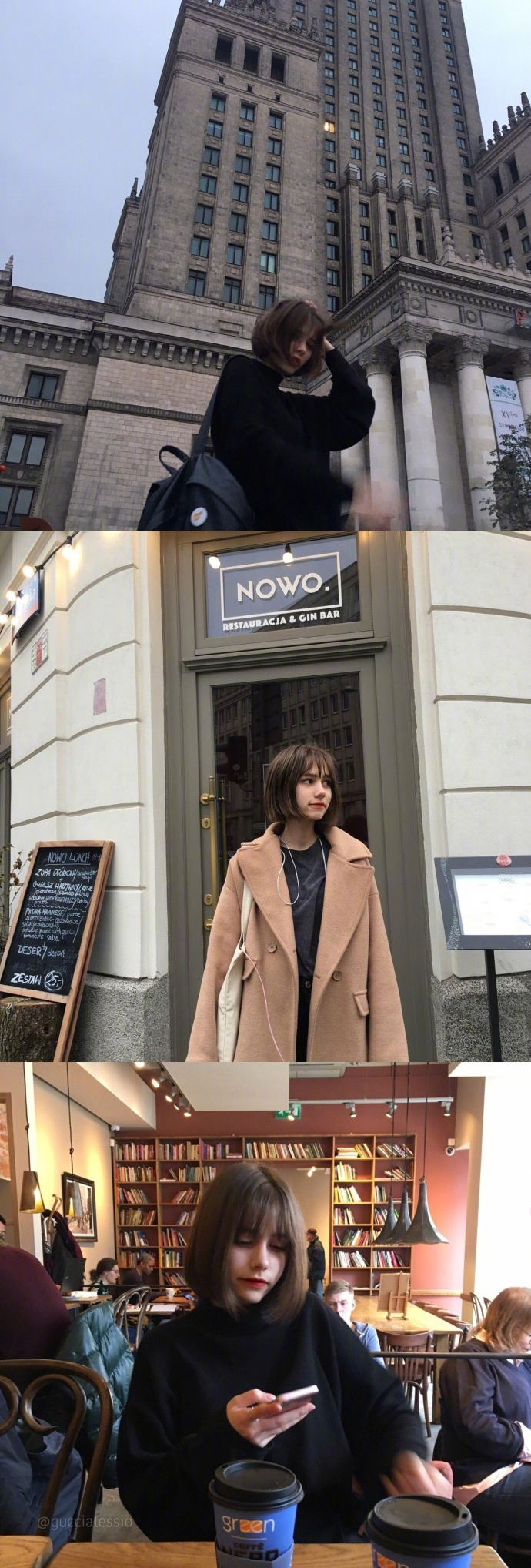 15岁韩俄和波兰混血模特 alisa,163cm,目前在韩国发展.