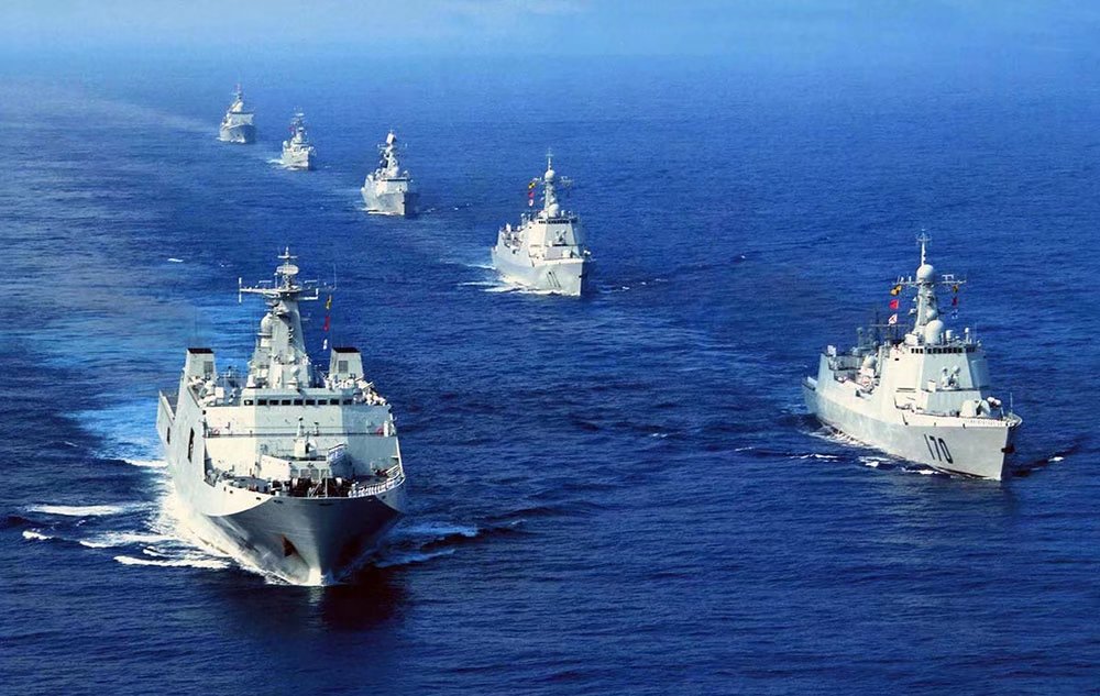 中国海军已今非昔比四年新舰规模超过整个法国舰队