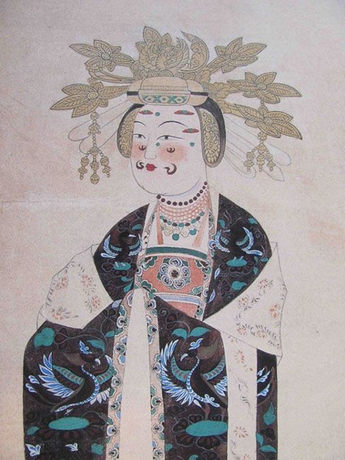 2,敦煌壁画上的塑像,唐代晚期.1,晚唐