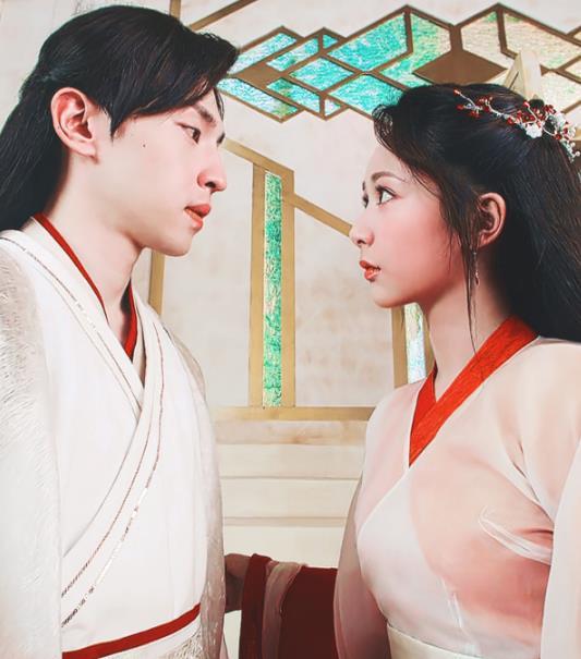 香蜜里杨紫与邓伦的七套情侣装红衣时甜蜜黑衣时虐心