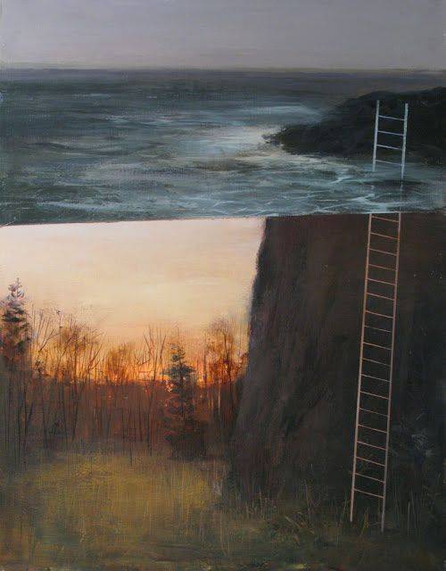 美国油画艺术家jeremymiranda蒙太奇风格绘画作品其作品大多表