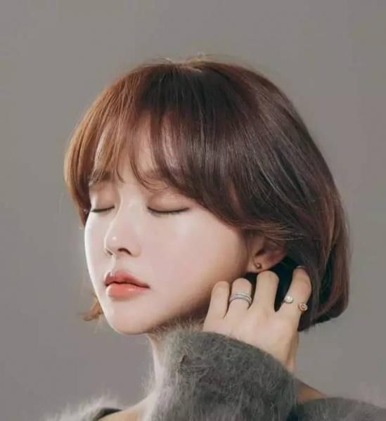 2018年气质短发发型,剪完秒变仙女小姐姐!