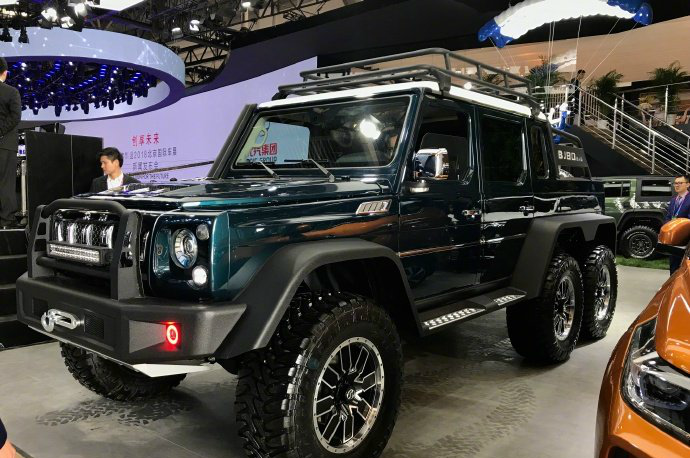 北汽bj806x6亮相北京车展,不知道奔驰老总看到后会怎么想